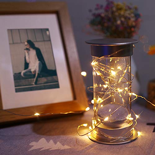 8-Pack 7.2ft Battery Fairy Lights – Warm White