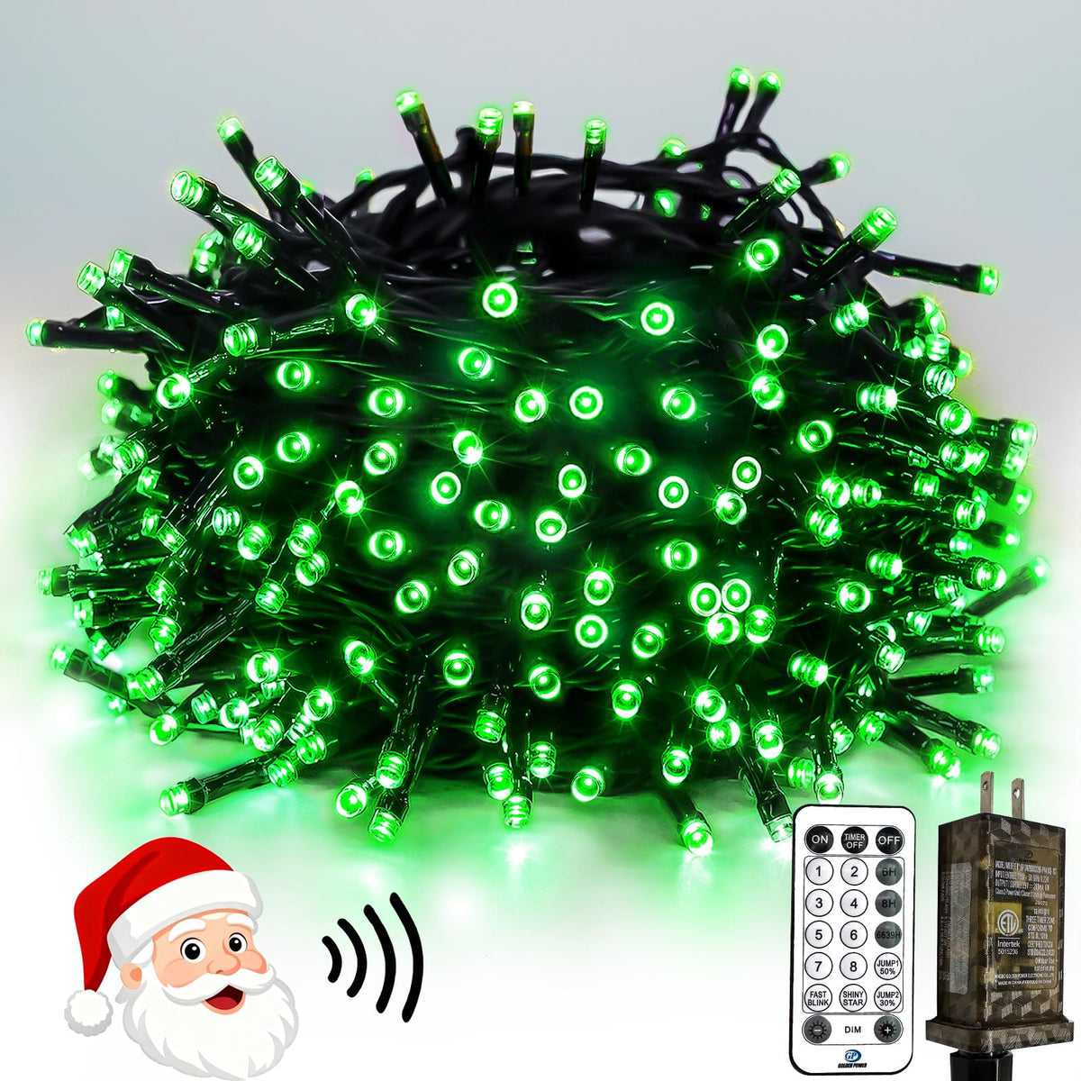 Smart Color Changing Halloween Lights String 112FT 300 LED APP and Remote