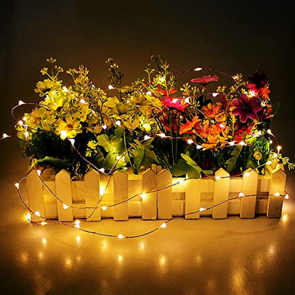 Cotcool Solar Powered String Lights 10 Strands 200 LEDs